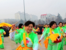 元宵節(jié)中都廣場(chǎng)文藝演出照片