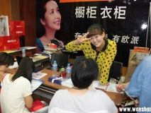 面帶梨花【汶上歐派廚柜銷售現(xiàn)場(chǎng)】