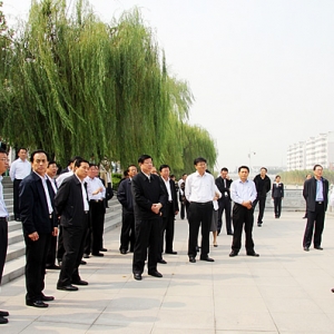 山東省委書記姜異康以及濟(jì)寧聊城菏澤泰安省市領(lǐng)導(dǎo)來汶上視察工作