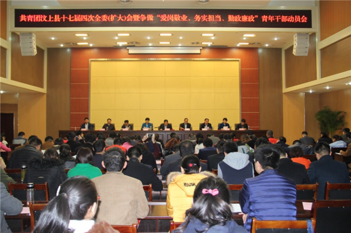 共青團(tuán)汶上縣十七屆四次全委（擴(kuò)大）會(huì)暨爭做“愛崗敬業(yè)、務(wù)實(shí)擔(dān)當(dāng)、勤政廉政”青年干 ...