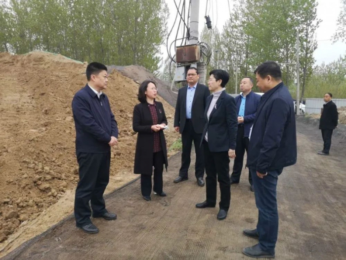縣委書記李志紅督導檢查增減掛鉤工作