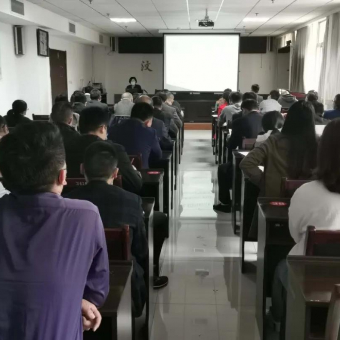 汶上縣舉辦初中駐校醫(yī)務(wù)人員新冠肺炎防治知識培訓(xùn)班